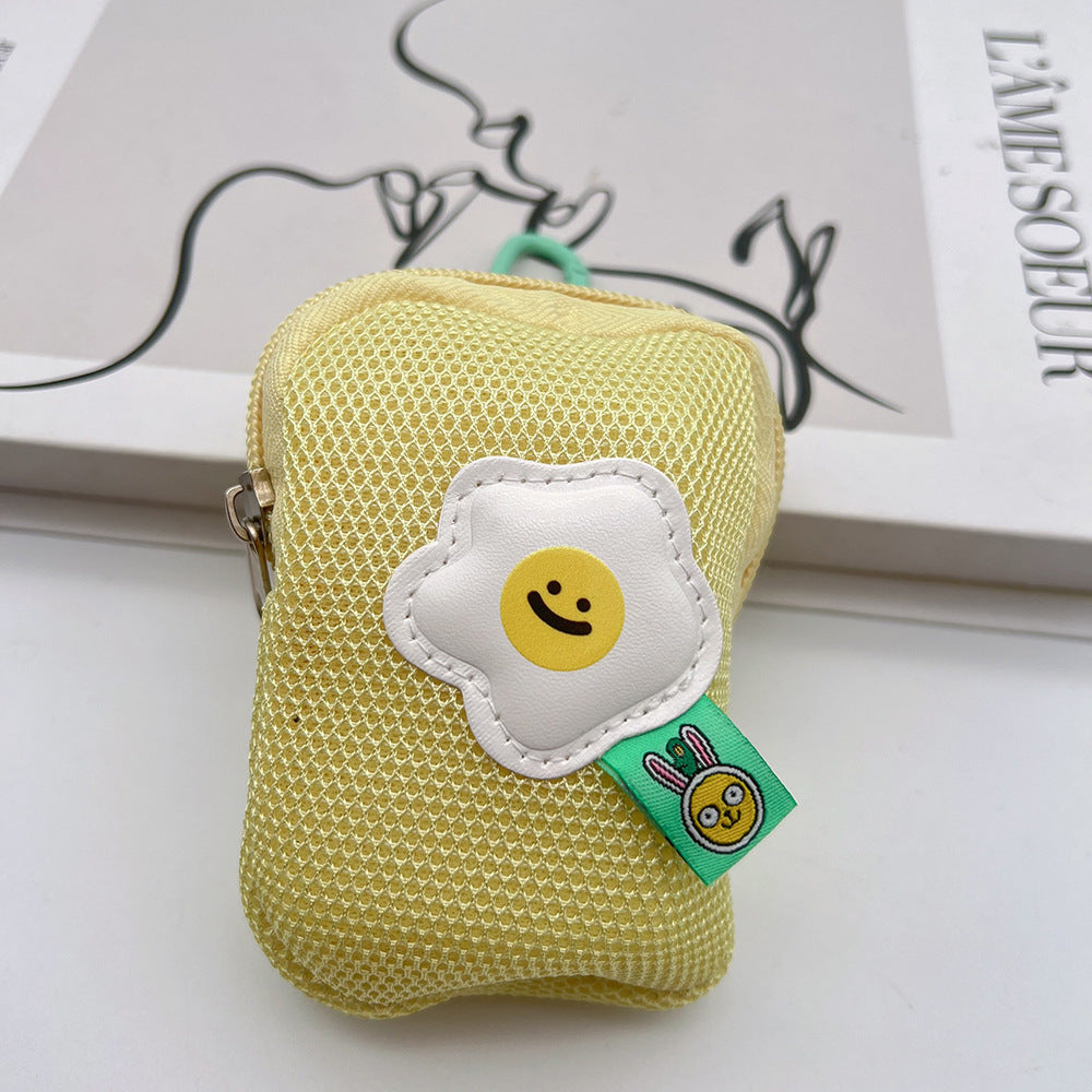 Mini Coin Purse Headphone Bag with Carabiner – Multifunctional Portable Bag Phone Accessory