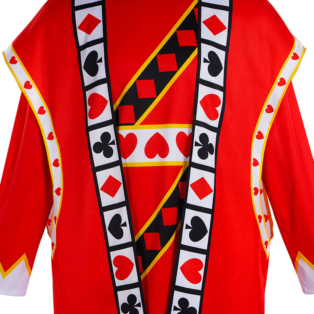 Alice Style Red Magic King Playing Card Cosplay Costume Halloween Fancy Dress