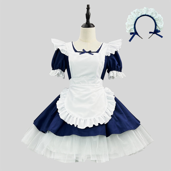 Angel Maid Outfit Alice Lolita Dress Cosplay Café Uniform Dress