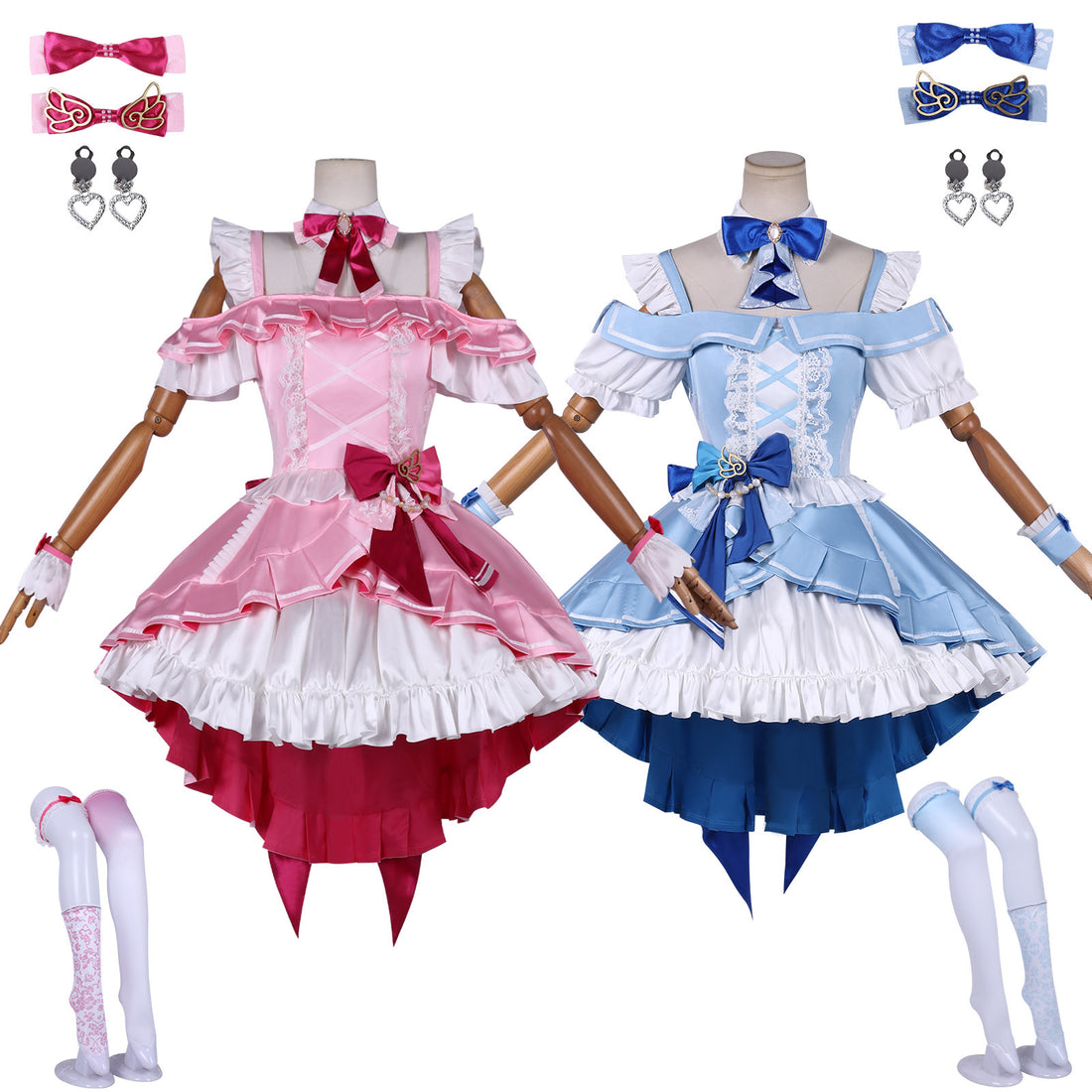 Sunshine Aqours μ's Crossover Yoshiko Tsushima Kotori Minami Cosplay Costume