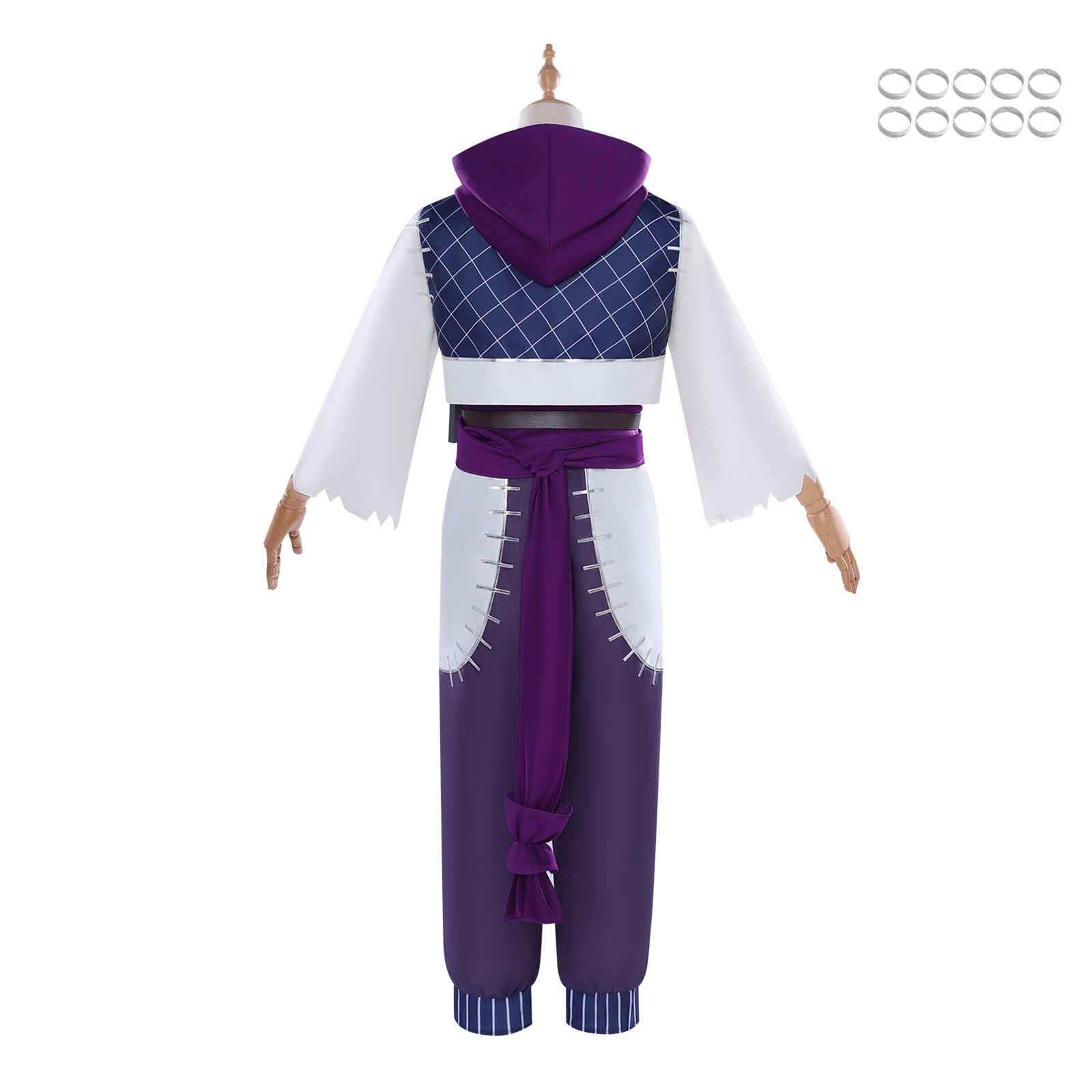 Comic Gachiakuta Jabber Wonger Cosplay Costumes Streamer Show Halloween Carnival Party Outfit