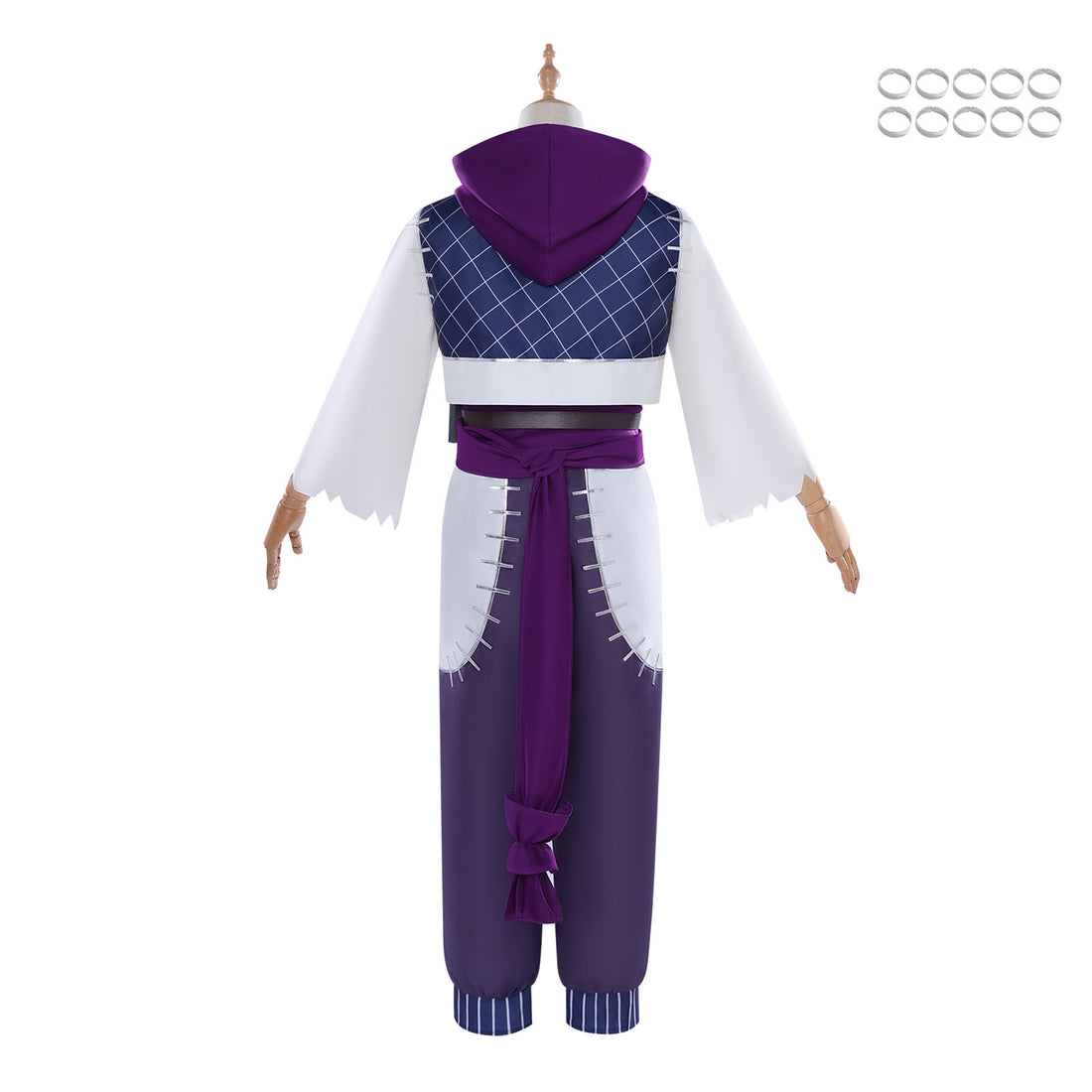 Comic Gachiakuta Jabber Wonger Cosplay Costumes Streamer Show Halloween Carnival Party Outfit