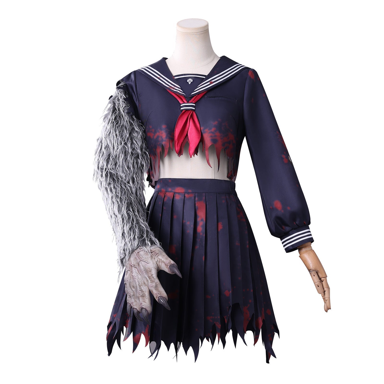 Silent Hill f Shimizu Hinako Sailor Suit Mutated Cosplay Costumes
