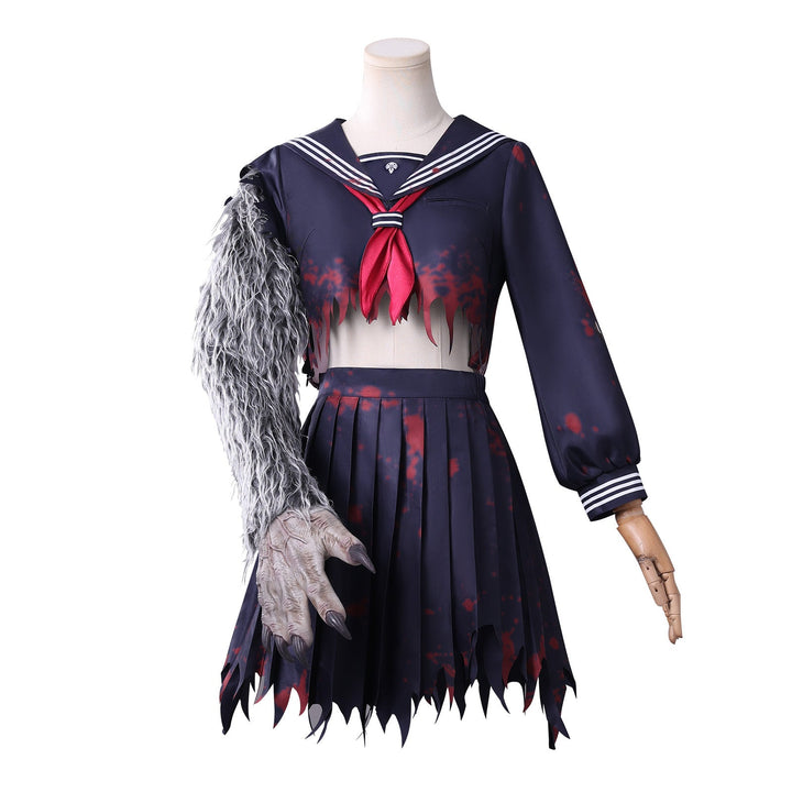 Silent Hill f Shimizu Hinako Sailor Suit Mutated Cosplay Costumes