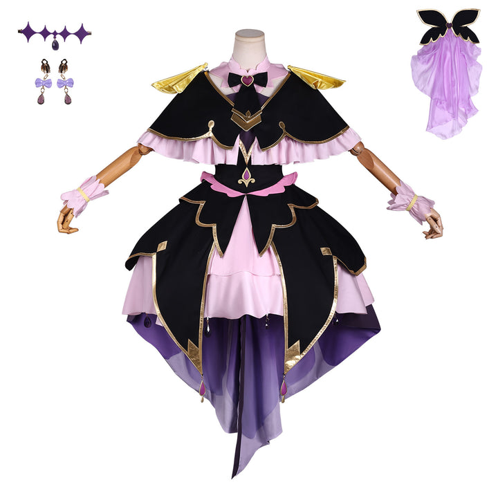 Star Detective Precure Moria Ruruka Stage Outfit Cosplay Costumes