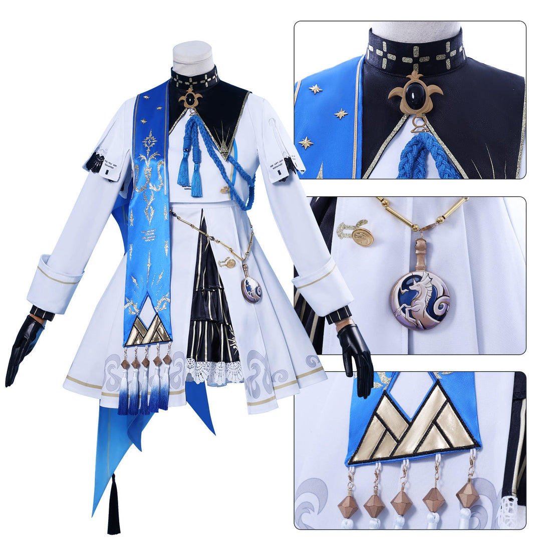 Game Wuthering Waves Resonator Phoebe Full Set Cosplay Costumes