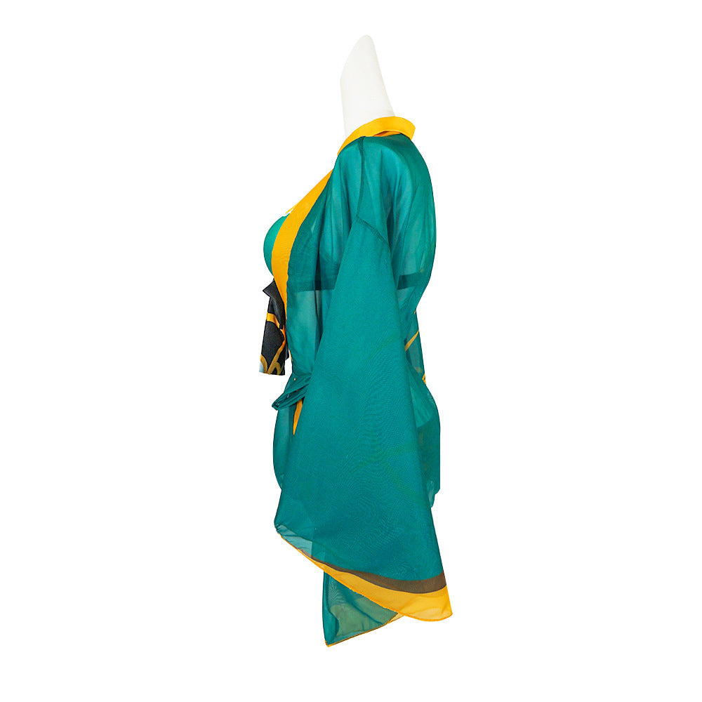 Genshin Impact Gorou Miss Hina Swimsuit Full Set Cosplay Costumes