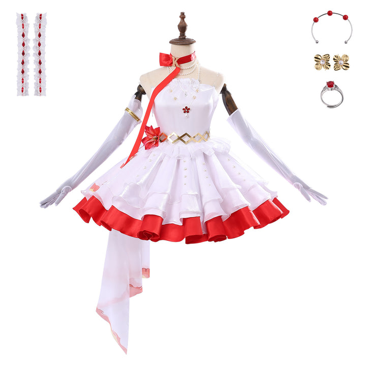 Game Wuthering Waves Camellya Collab KFC Full Set Cosplay Costumes
