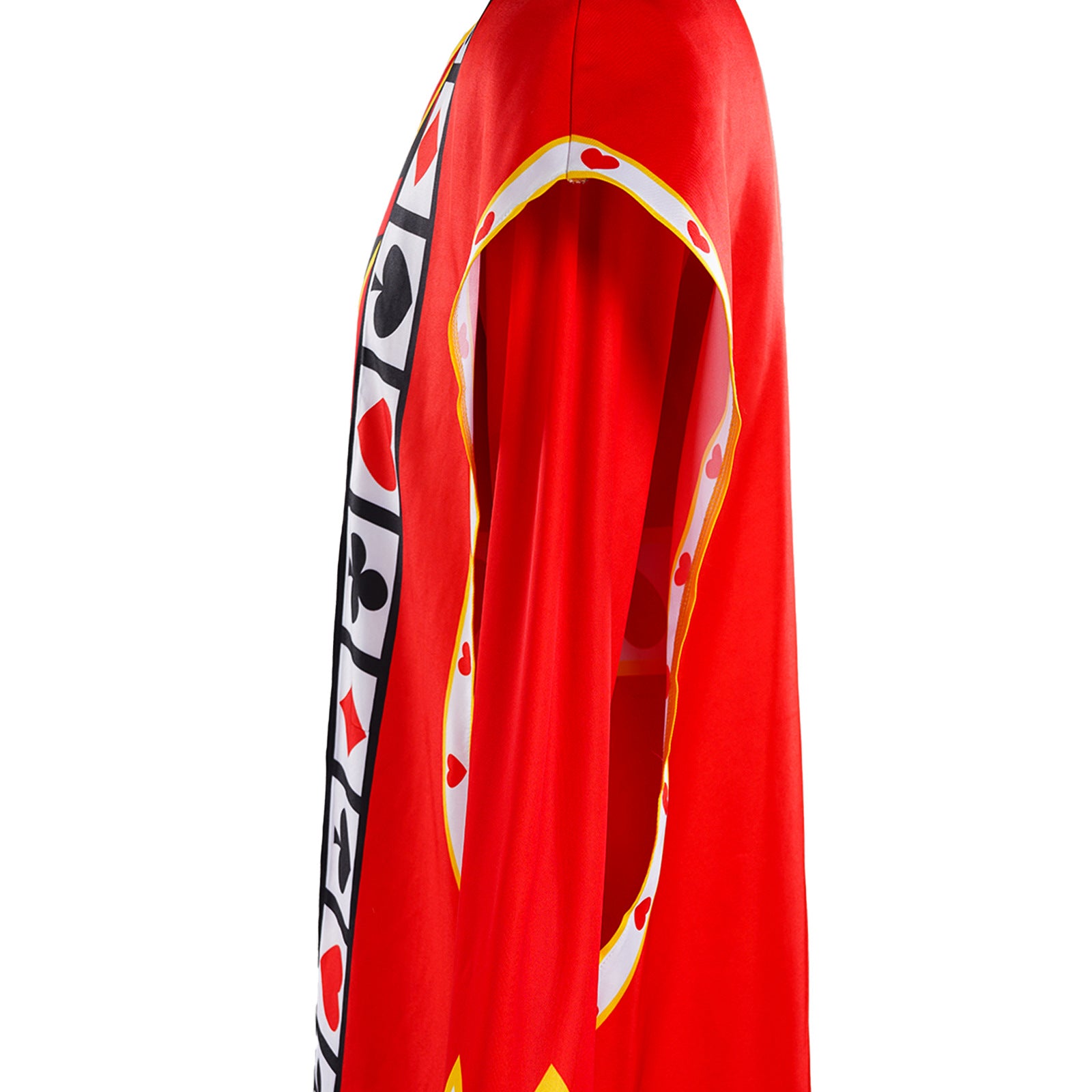 Alice Style Red Magic King Playing Card Cosplay Costume Halloween Fancy Dress