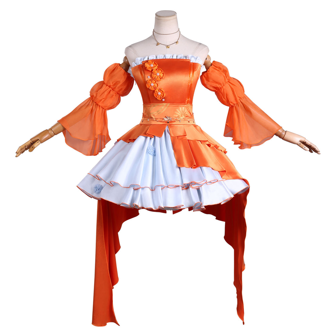 Genshin Impact Yoimiya Resplendent Feast Gown Full Set Cosplay Costumes