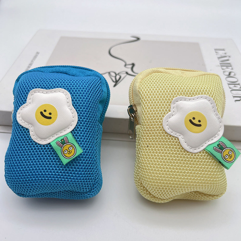 Mini Coin Purse Headphone Bag with Carabiner – Multifunctional Portable Bag Phone Accessory