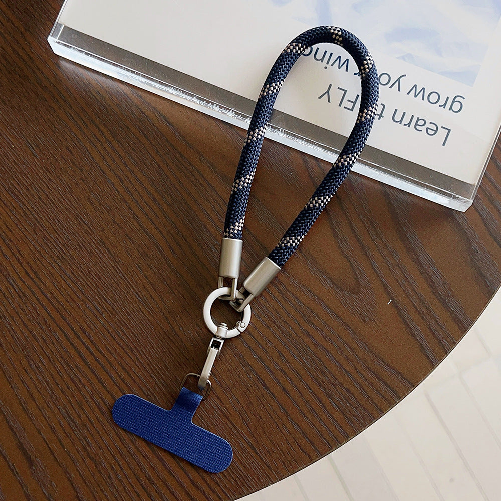 Classic Multicolor Rotatable Wrist Phone Strap with Tether Tabs – 8MM Wristlet & Hand Lanyard
