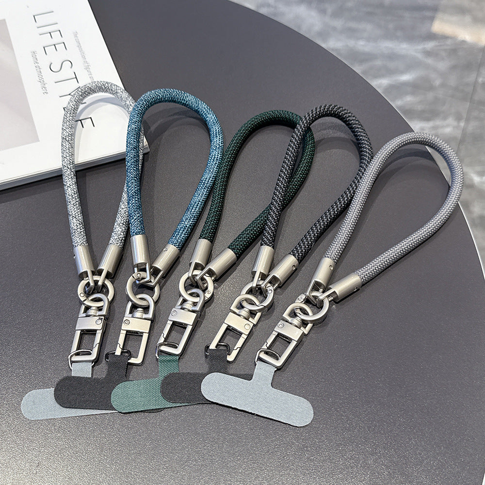 Multicolor Rotatable Wrist Phone Strap with Tether Tabs – Classic Thick Wristlet & Hand Lanyard