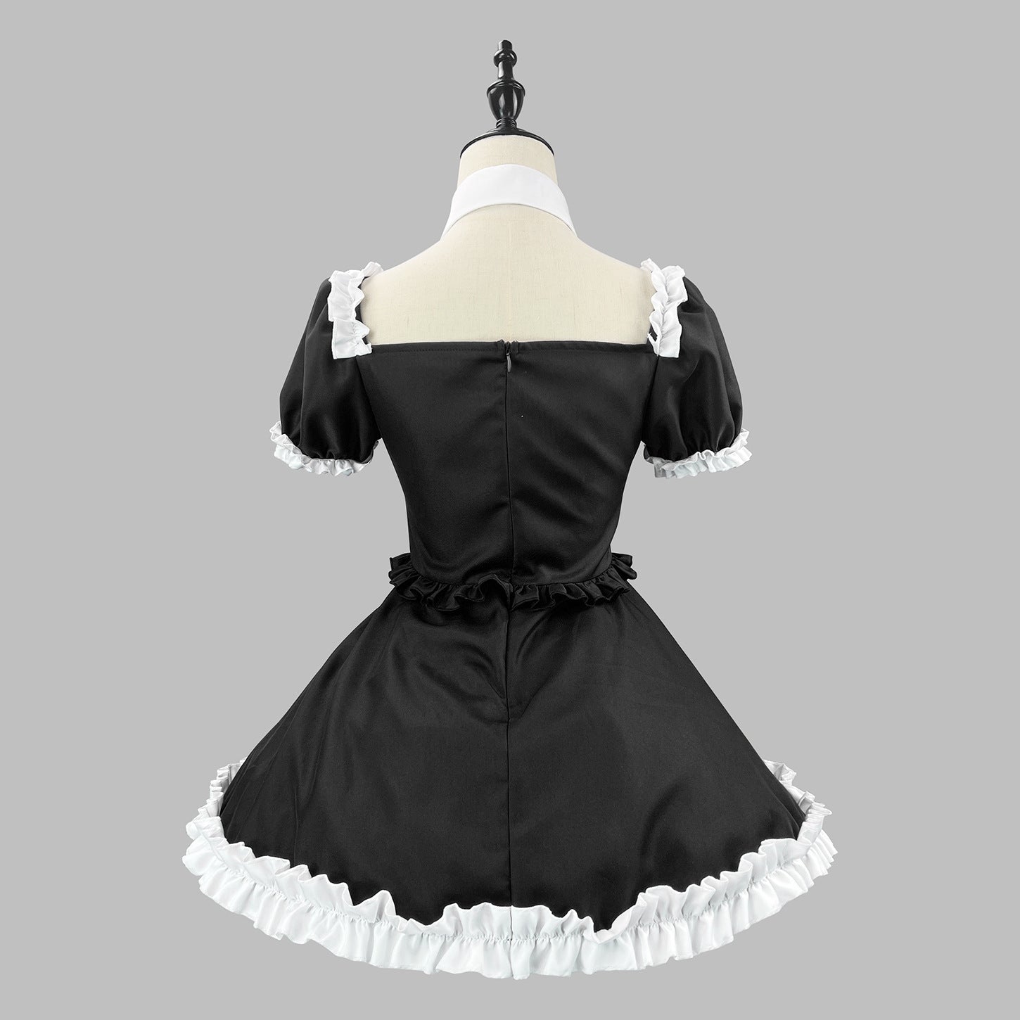 Classic Short Sleeve Lolita Dress Cute Japanese Maid Cosplay