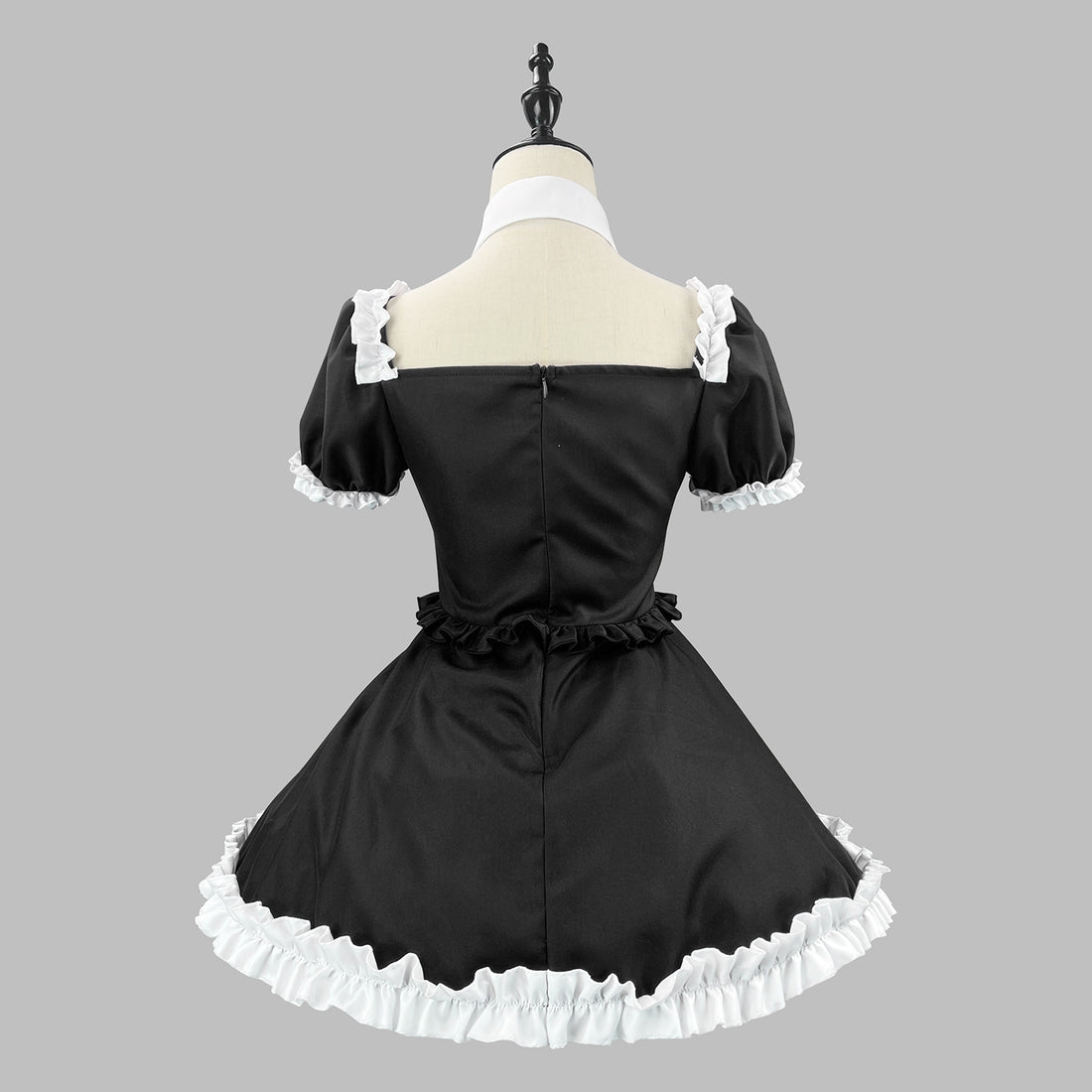 Classic Short Sleeve Lolita Dress Cute Japanese Maid Cosplay