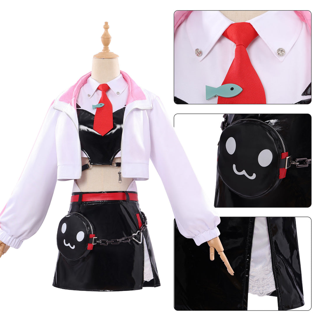Goddess of Victory: Nikke Rapi Cosplay Costumes Game Streamer Themed Carnival Outfit