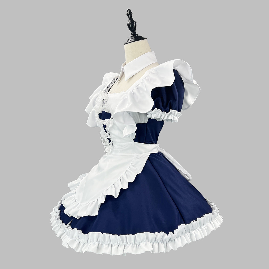 Classic Short Sleeve Lolita Dress Cute Japanese Maid Cosplay