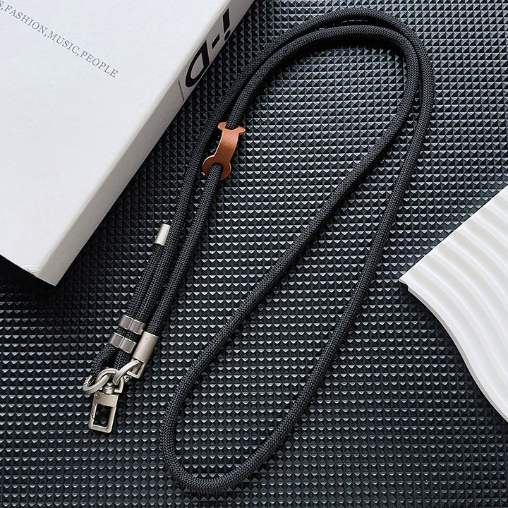 Rotatable Buckle Crossbody Neck Phone Lanyard Long Strap with Tether Tabs Phone Charm