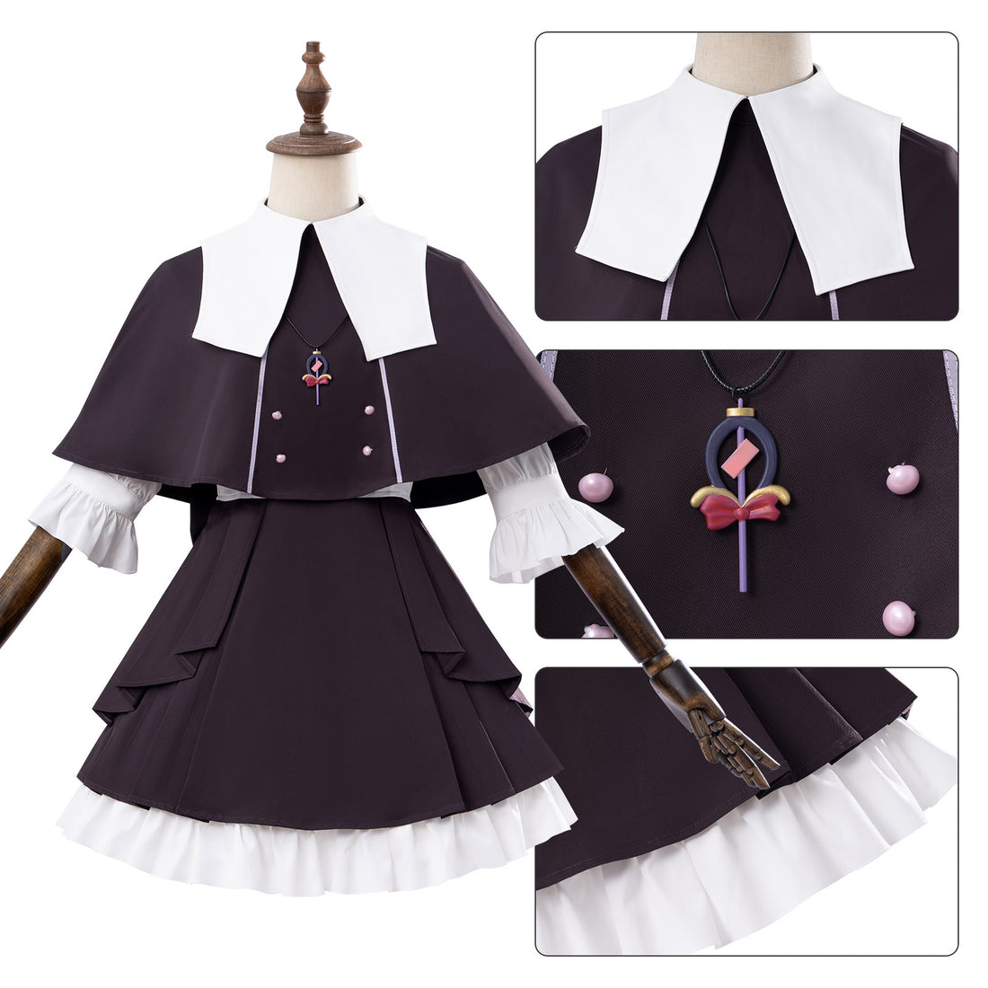 Star Detective Precure Moria Ruruka Daily Outfit Cosplay Costumes