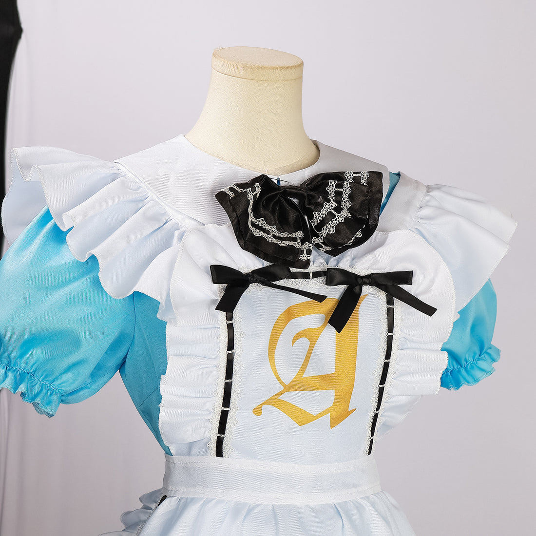 Alice Style Blue Cosplay Costume - Poker Queen Maid Dress Lolita Tea Party Outfit