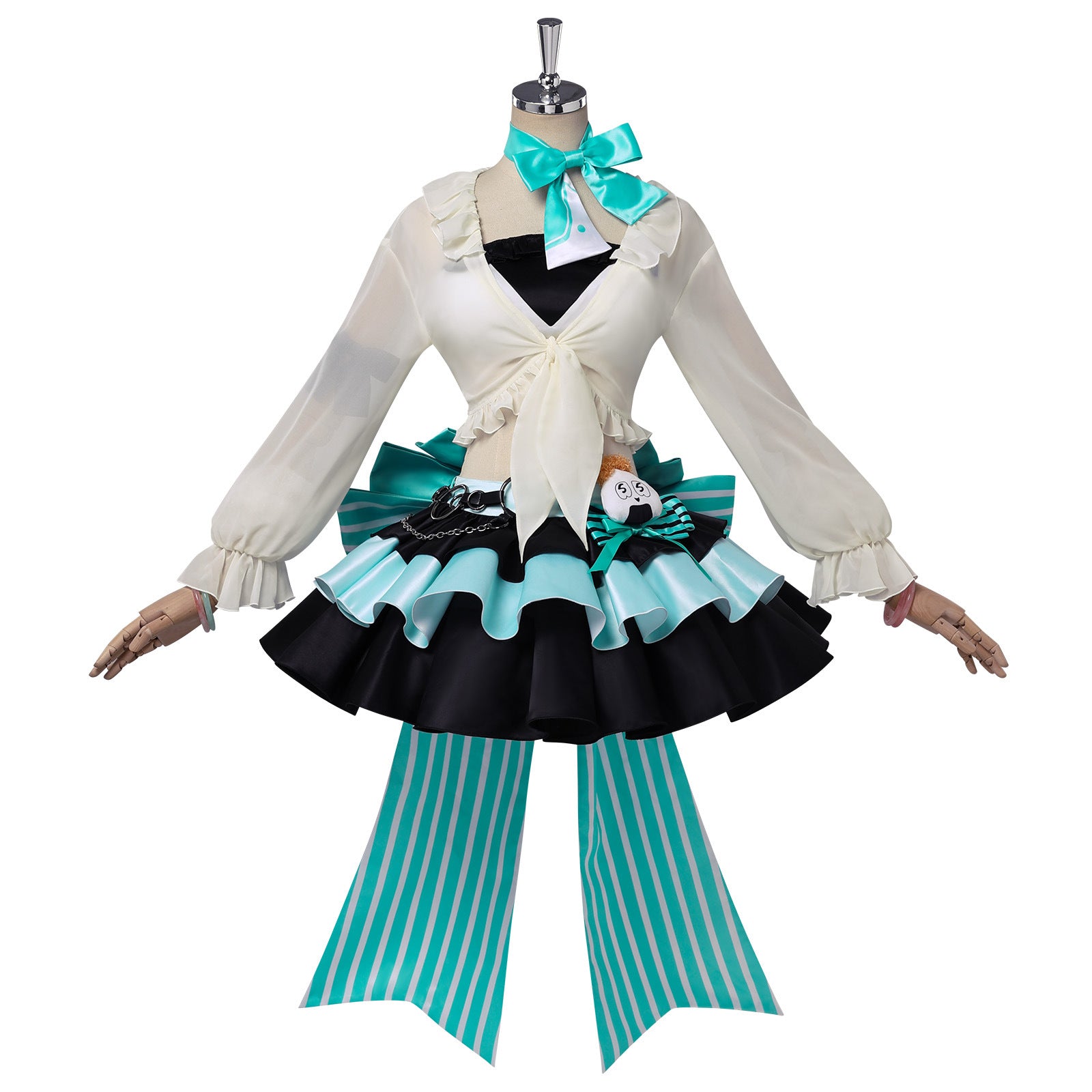 Game Arknights Haruka Mint Chocolate Skin Cosplay Costumes Streamer Show Themed Carnival Outfit