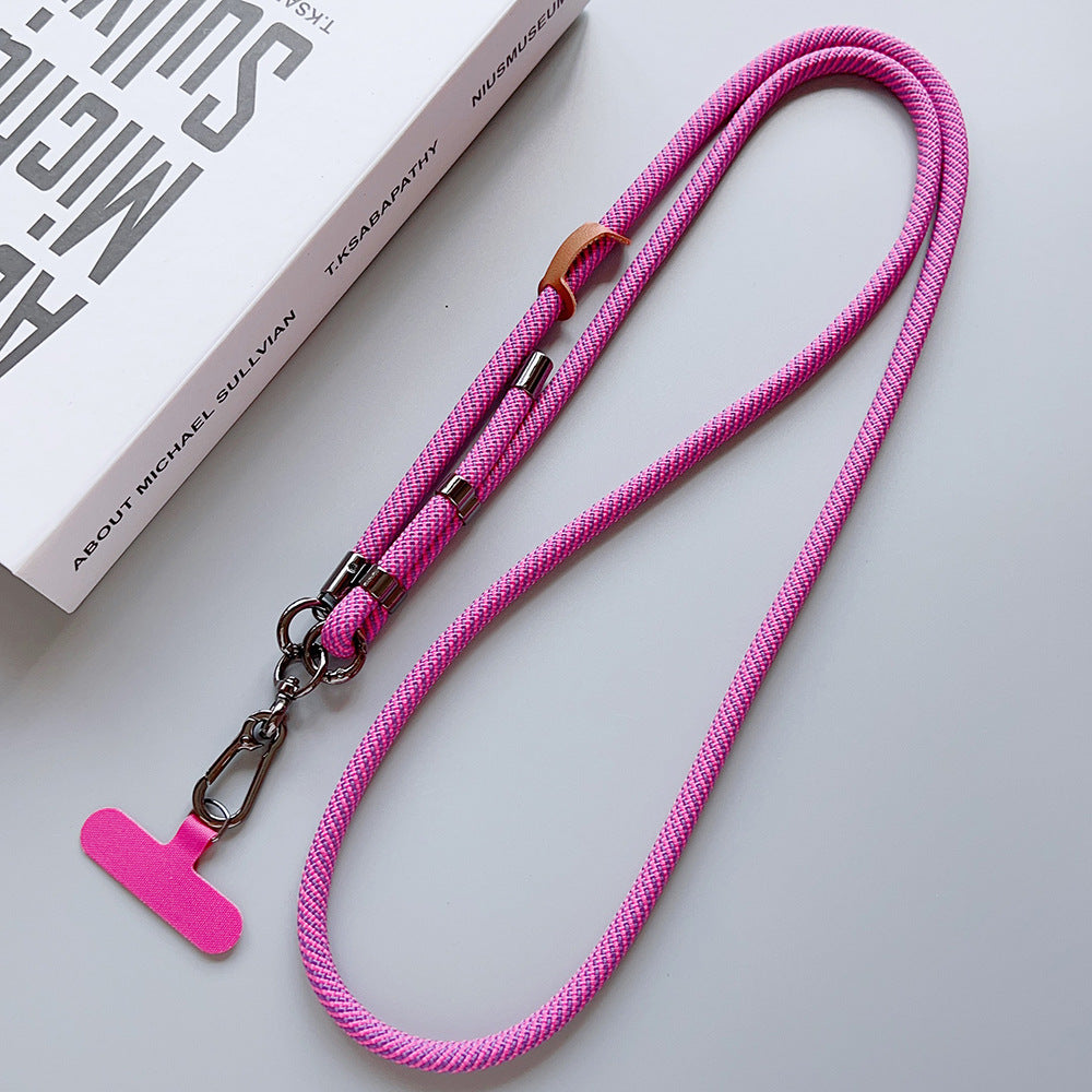 Buckle Adjustable Crossbody Neck Phone Strap with Tether Tabs – Travel Wristlet & Hand Lanyard