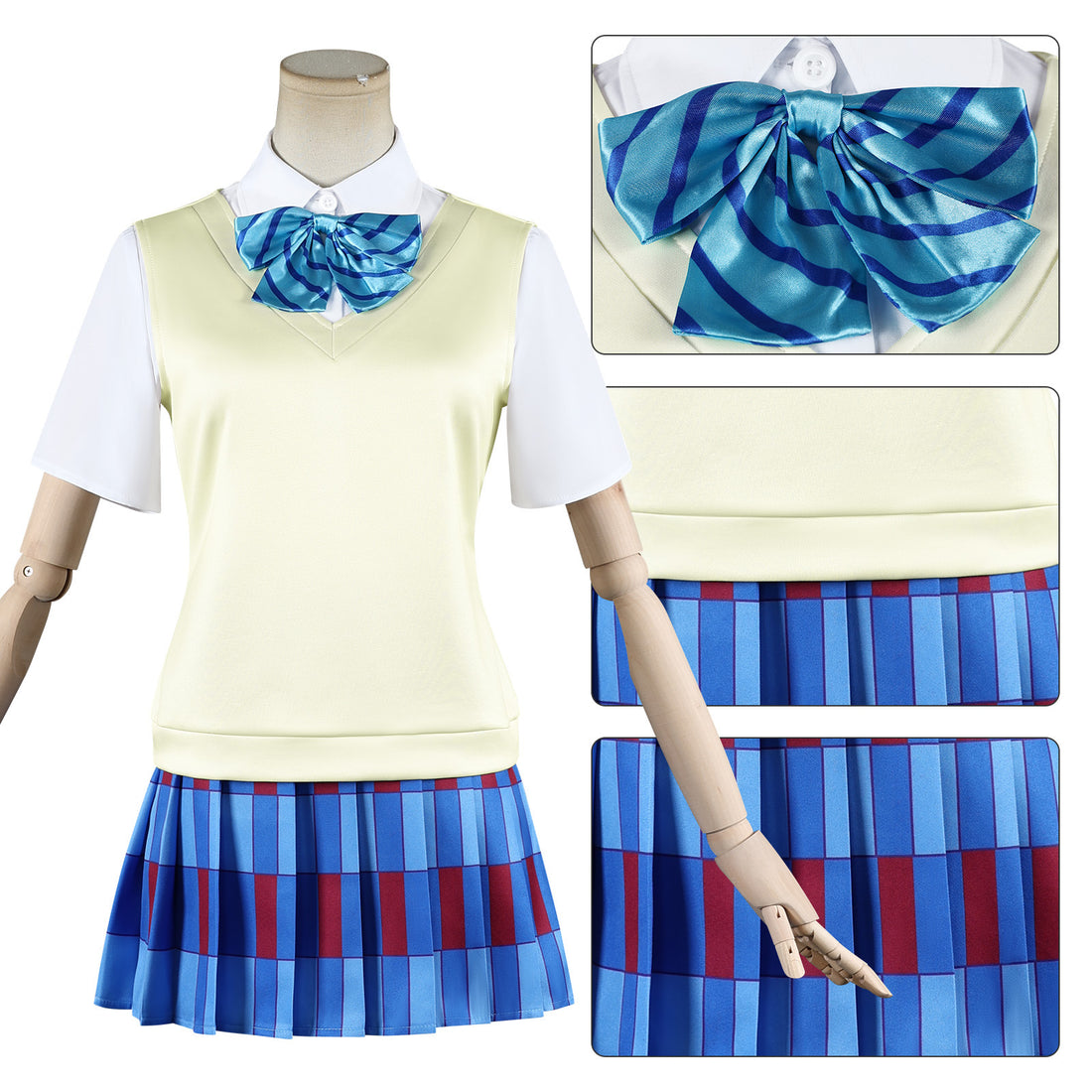 Minami Kotori Yazawa Nico JK School Uniform Cosplay Costumes