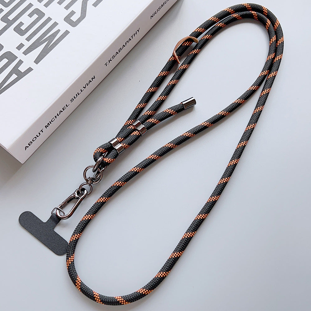 Buckle Adjustable Crossbody Neck Phone Strap with Tether Tabs – Travel Wristlet & Hand Lanyard