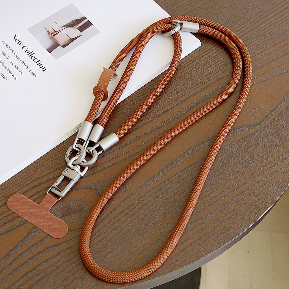 Multicolor Crossbody and Wrist Phone Strap with Tabs – Hand Woven 3-IN-1 Wristlet & Hand Lanyard