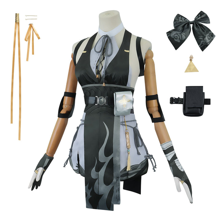 Game Wuthering Waves Rover Yangyang Chixia Full Set Cosplay Costumes