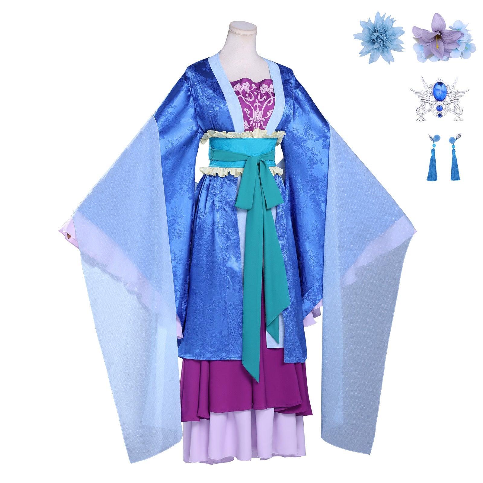 The Apothecary Diaries Consort Lihua Crystal Pavilion Cosplay Costumes