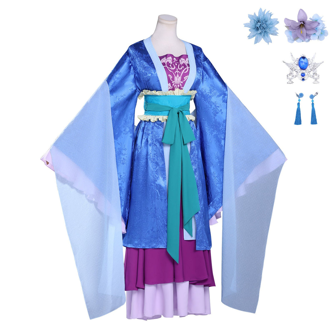 The Apothecary Diaries Consort Lihua Crystal Pavilion Cosplay Costumes