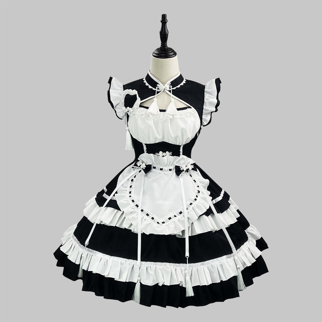 Chinese Maid Outfit New Style Qipao Lolita Cosplay Dress