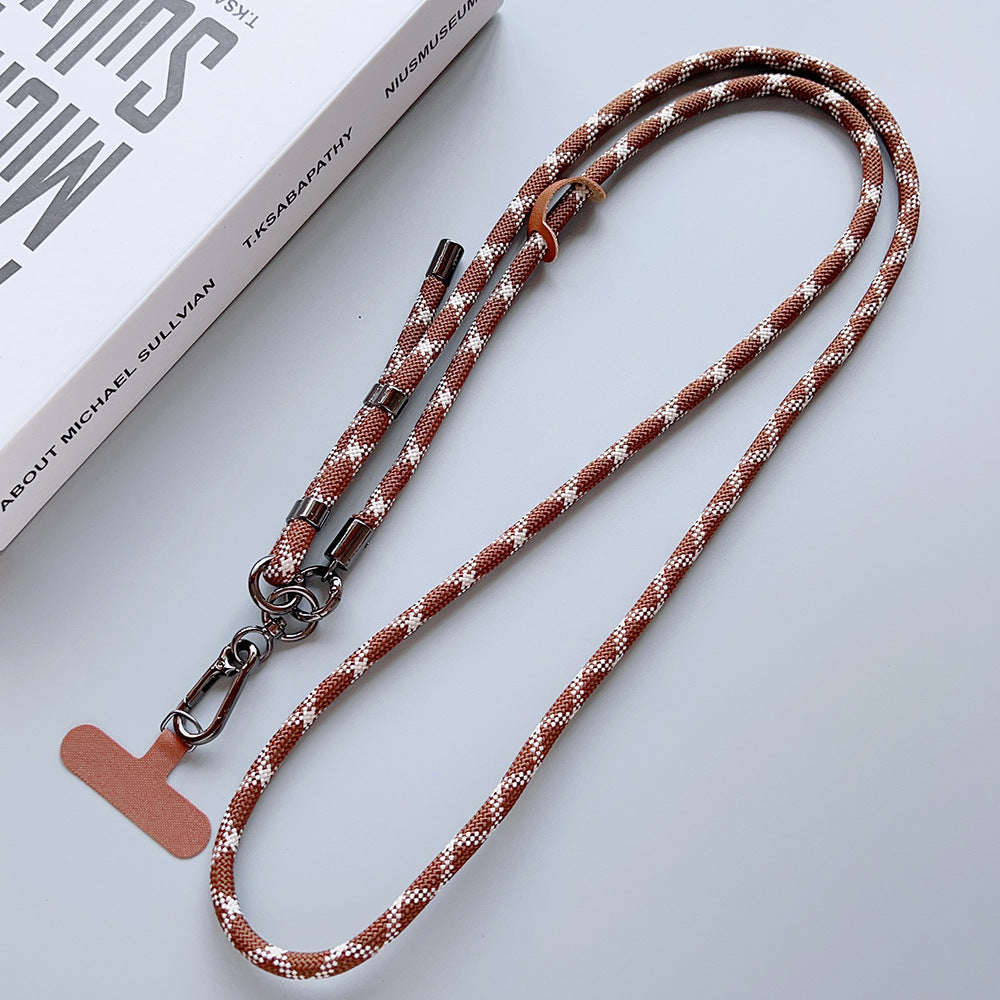 Buckle Adjustable Crossbody Neck Phone Strap with Tether Tabs – Travel Wristlet & Hand Lanyard