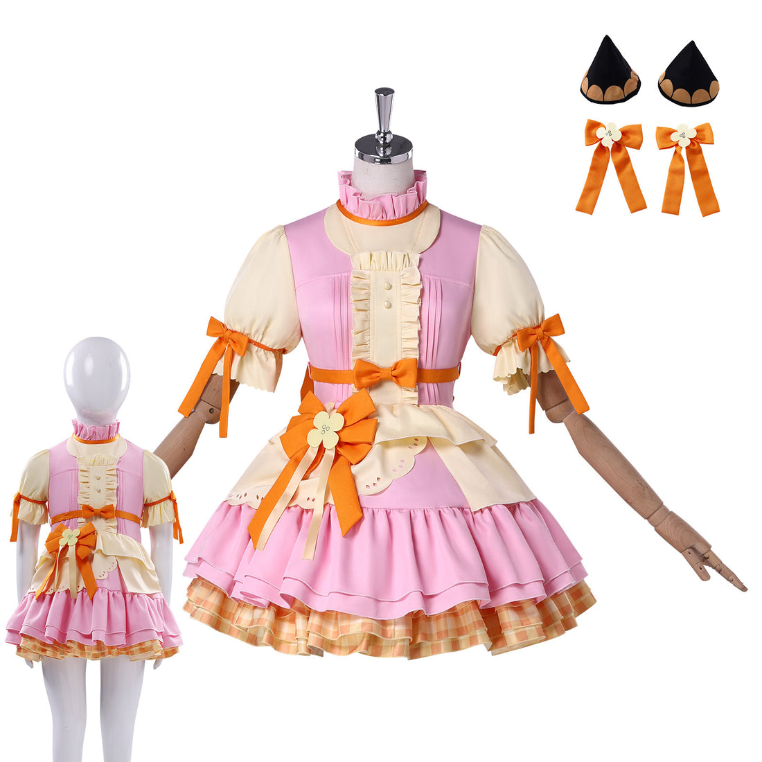 Anya Forger SPY Fan Cosplay Costumes Adult and Kids Lolita Dress Themed Party Outfit