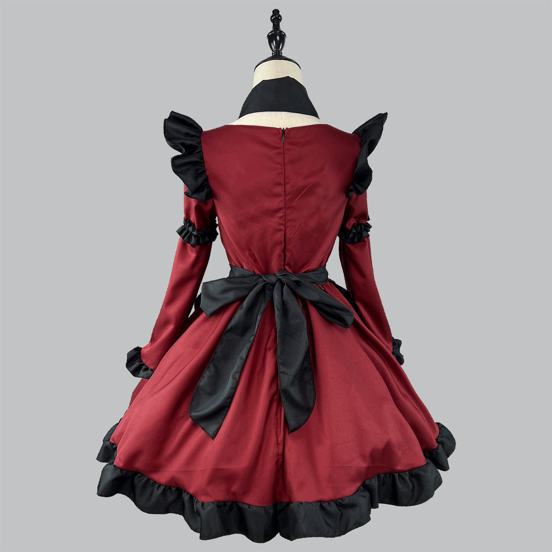 Gothic Little Devil Lolita Maid Outfit Streamer Cosplay Dress