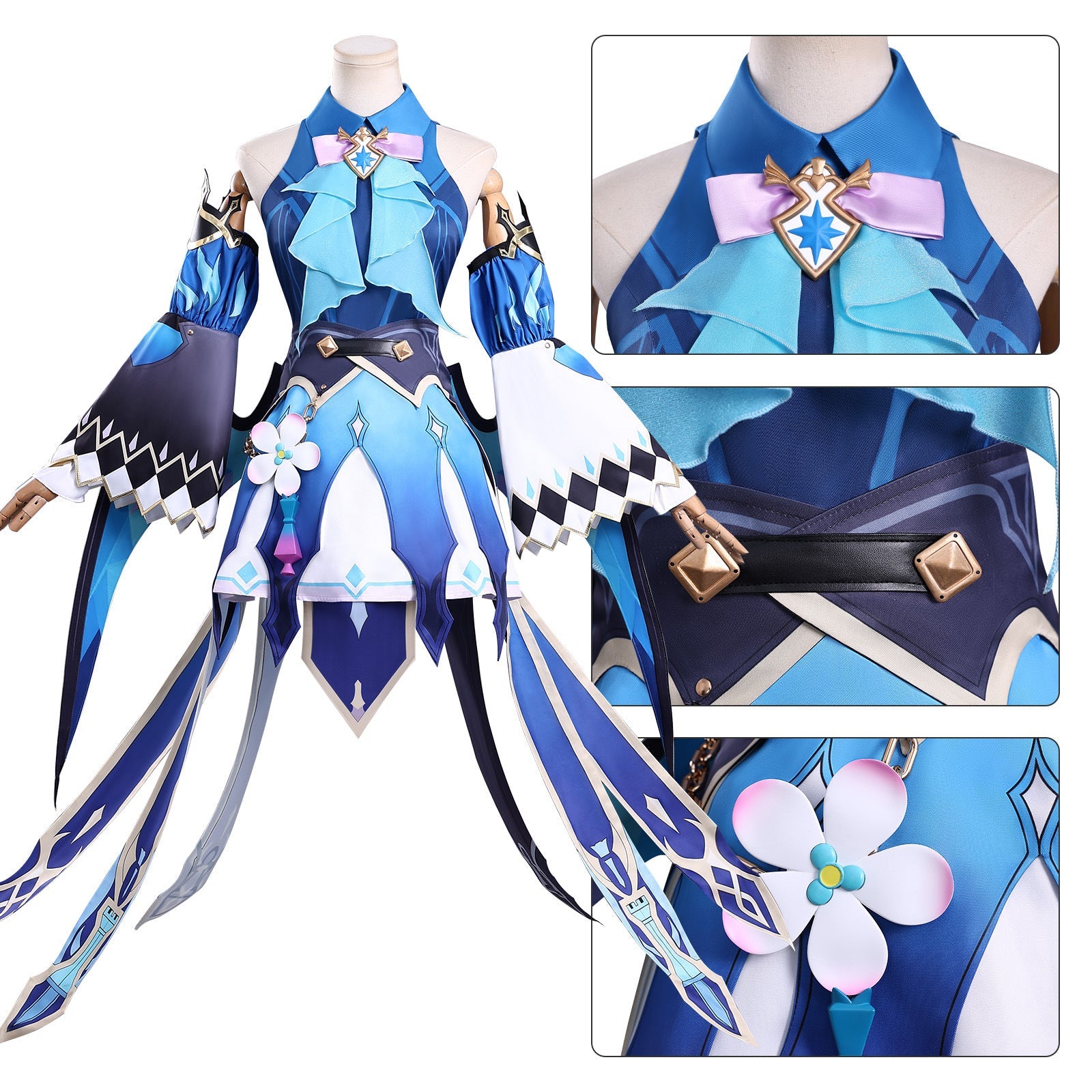 Game Honkai: Star Rail Monarch Cerydra Fullset Cosplay Costumes