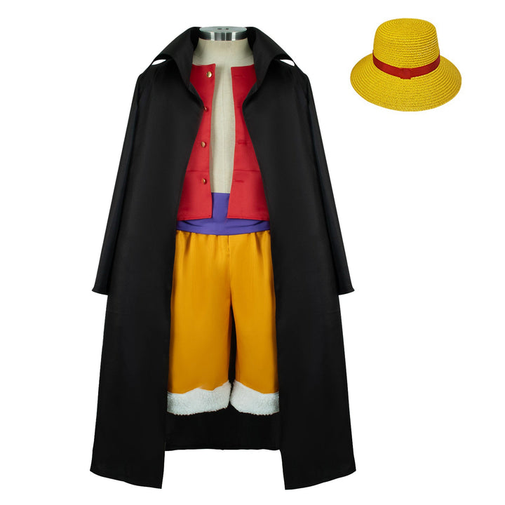 Anime Navigation Wano Country Ghosts Island Luffy One Piece Cosplay Costumes