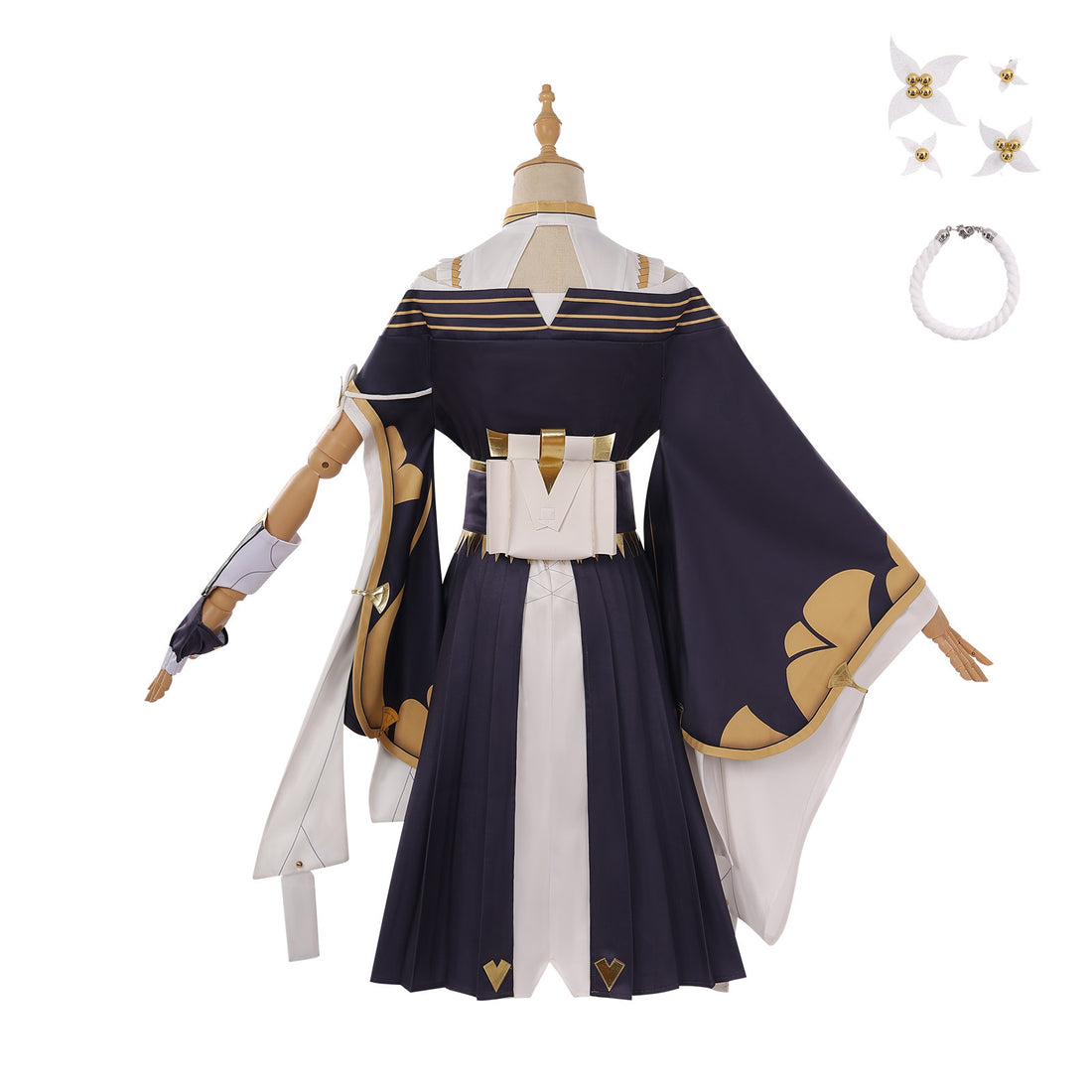 Zenless Zone Zero Hoshimi Miyabi Dignified Blossom Skin Cosplay Costumes Themed Carnival Outfit