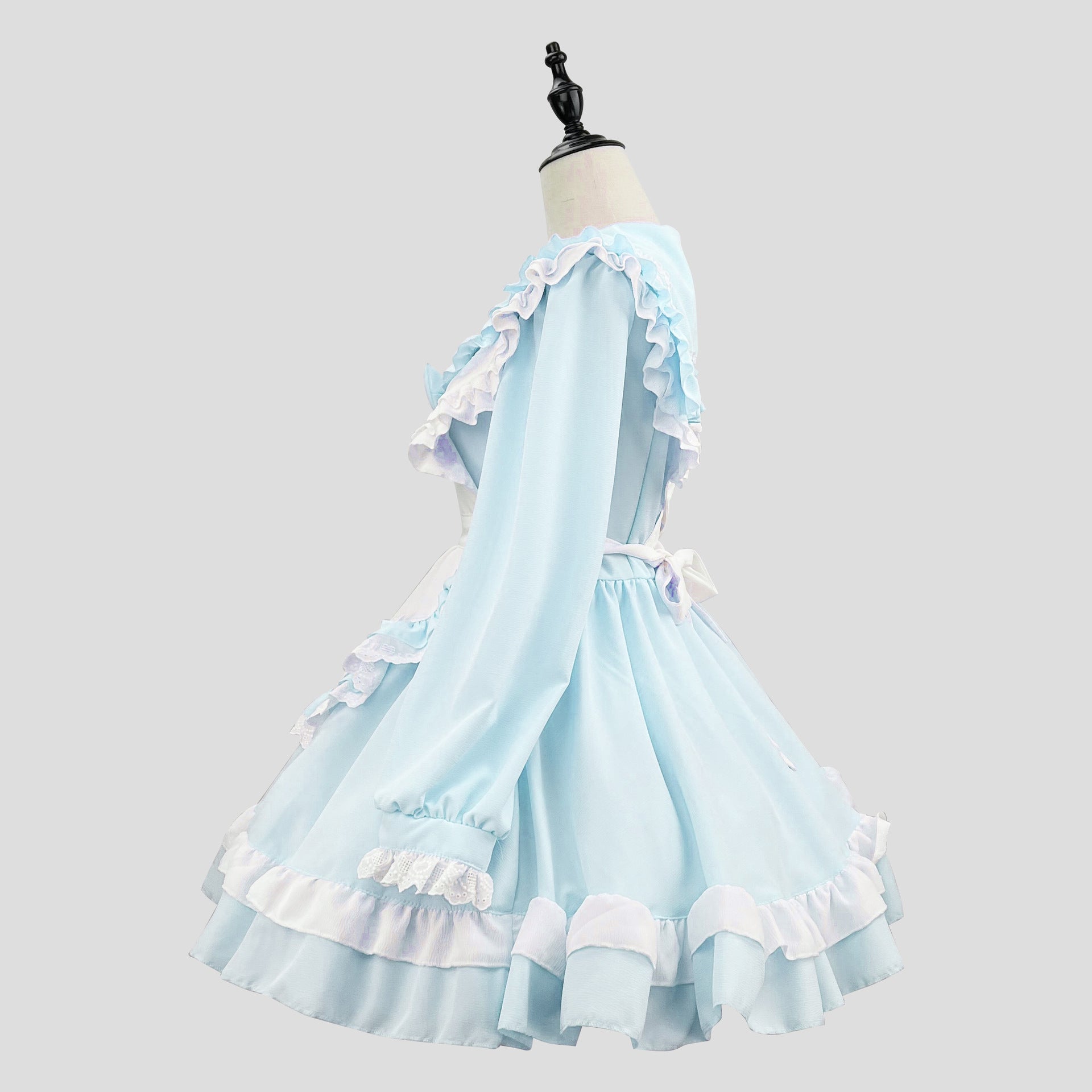 Sweet Japanese Preppy Sailor Collar Maid Outfit Lolita Dress