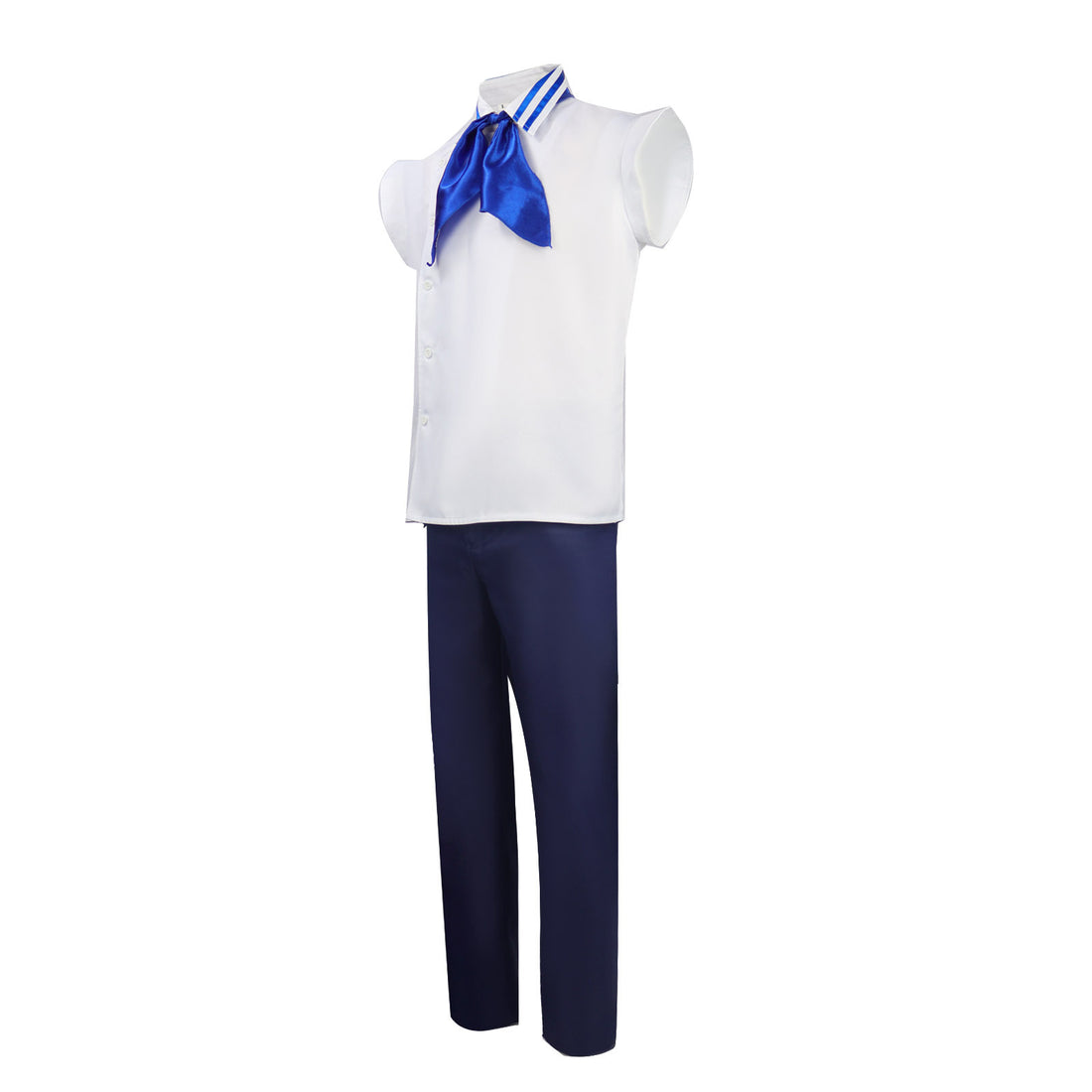 Navigation Koby Marine Captain Cosplay Costume Men's Naval One Piece Officer Uniform with Hat