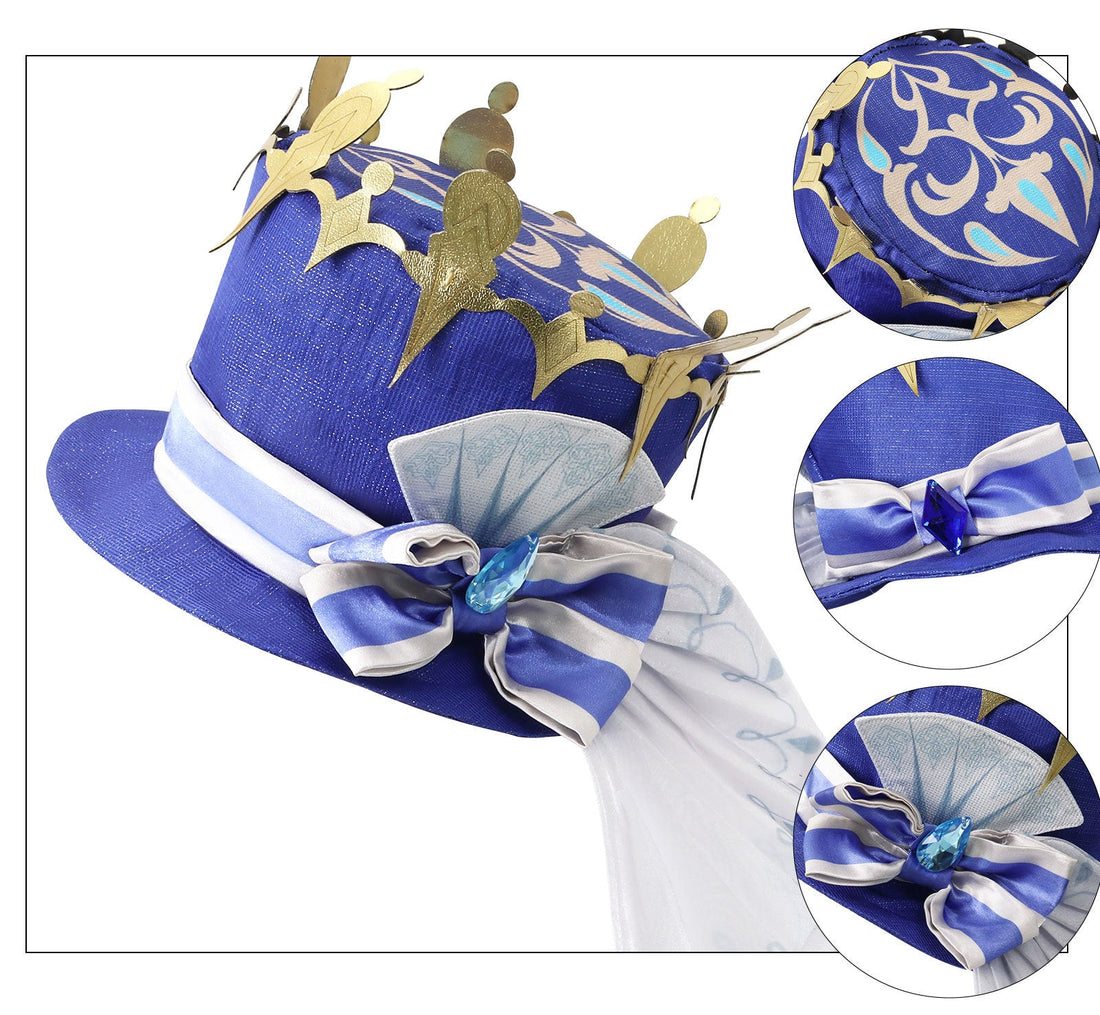 Genshin Impact Focalors Furina de Fontaine High Level Cosplay Costumes