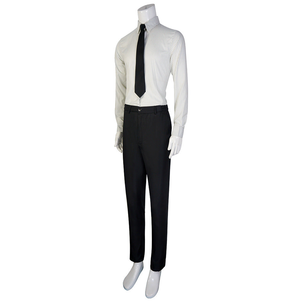 Navigation Vinsmoke Sanji Cosplay Costume - Wano Country Arc One Piece Black Suit