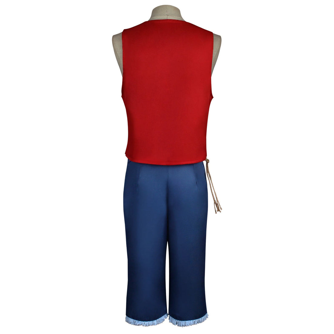 Anime Navigation Film Monkey D. Luffy Red Vest One Piece Cosplay Costumes