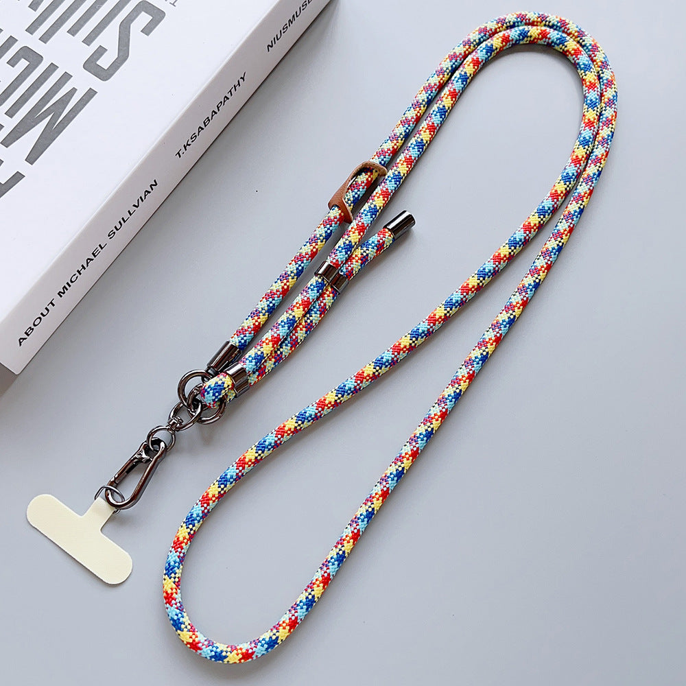 Buckle Adjustable Crossbody Neck Phone Strap with Tether Tabs – Travel Wristlet & Hand Lanyard