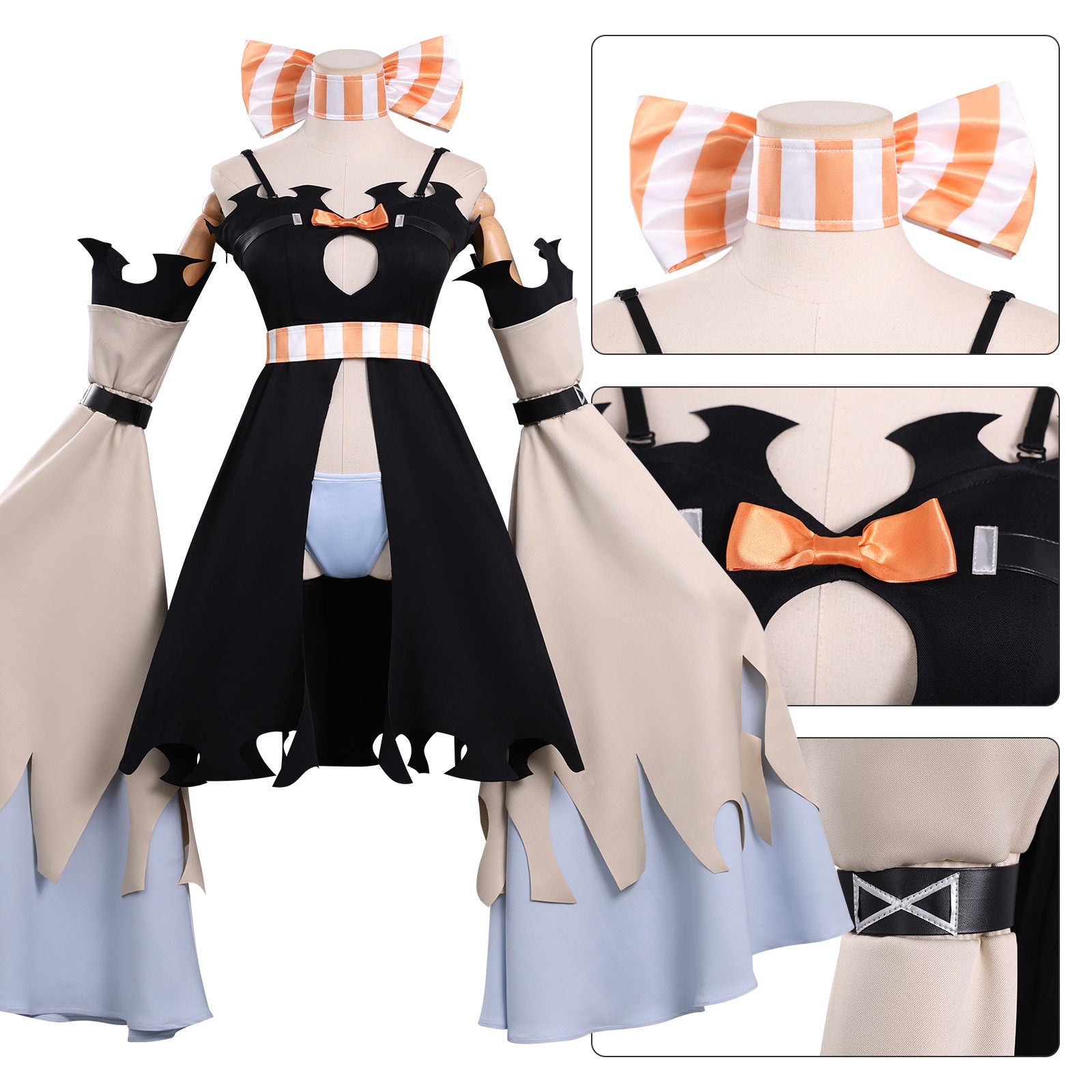 Comic Gachiakuta Amo Empool Dress Full Set Cosplay Costumes