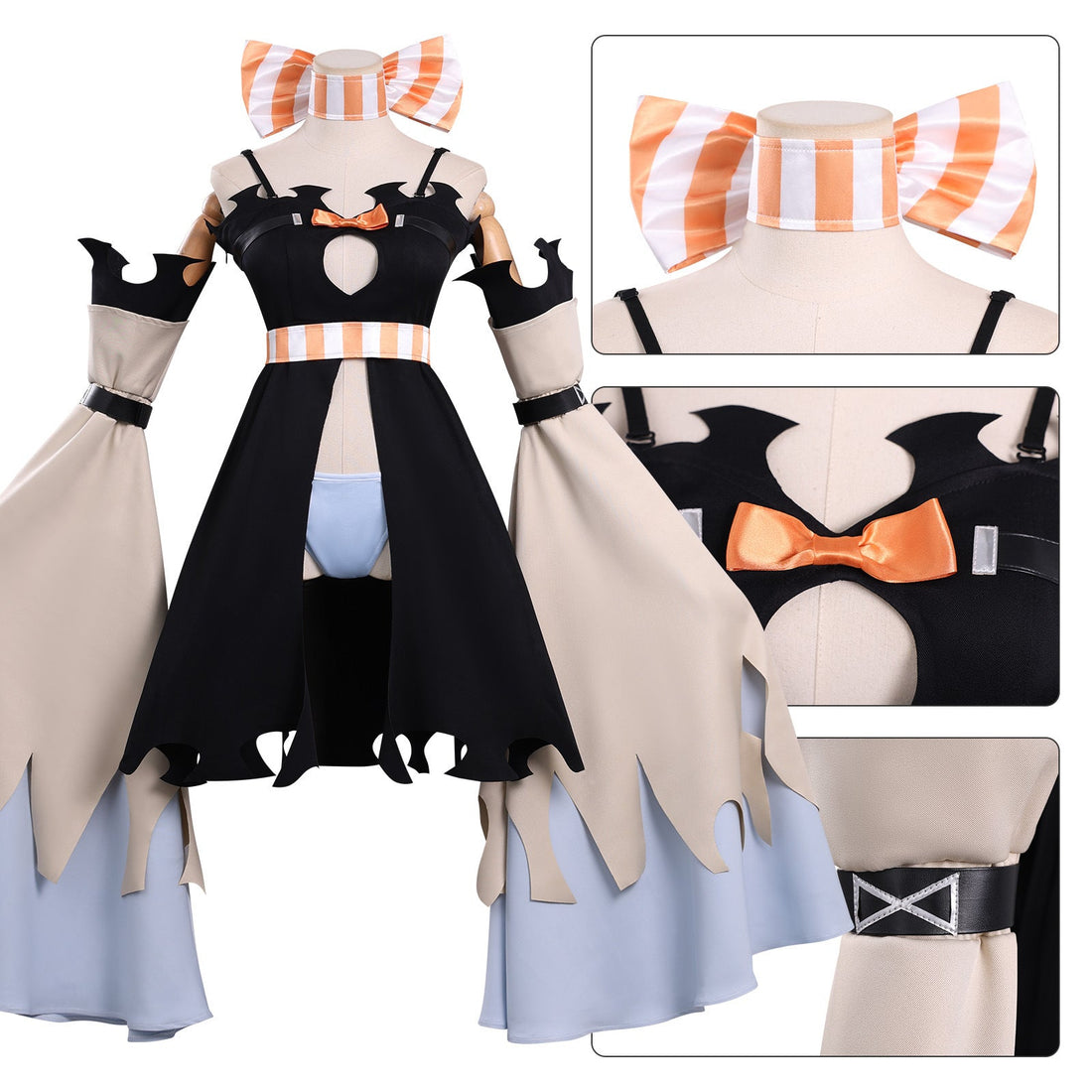 Comic Gachiakuta Amo Empool Dress Full Set Cosplay Costumes