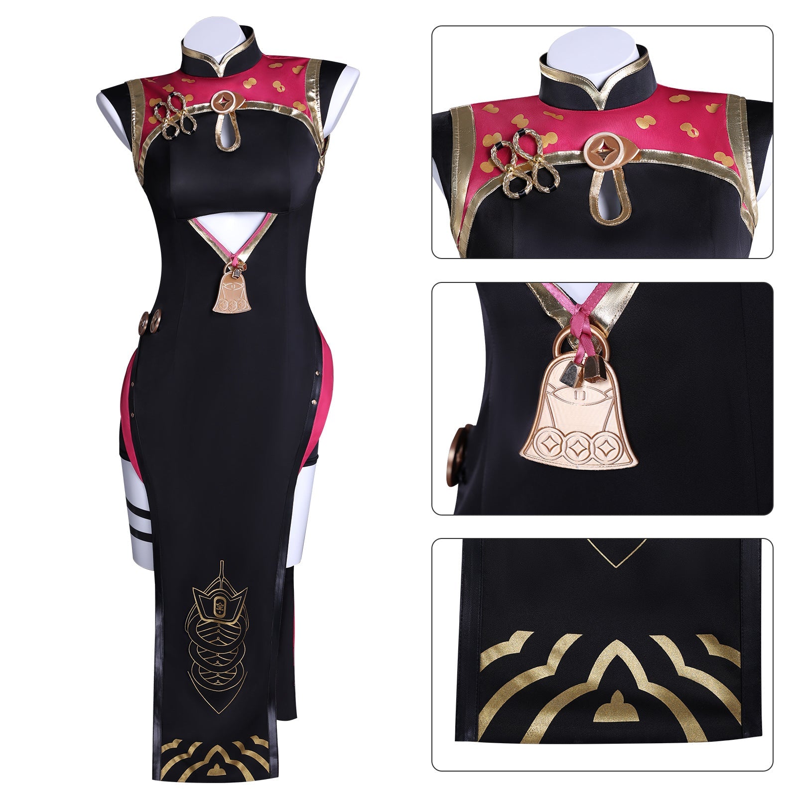 Zenless Zone Zero Tea Master Lady Boss Hong Dou Cosplay Costumes