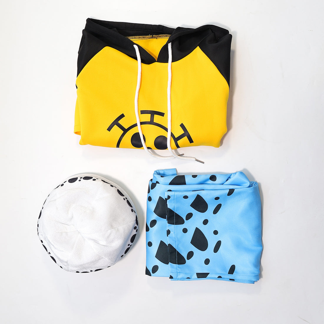 Navigation Trafalgar D. Water Law Cosplay Costume One Piece Halloween Hoodie Sweatshirt Outfit
