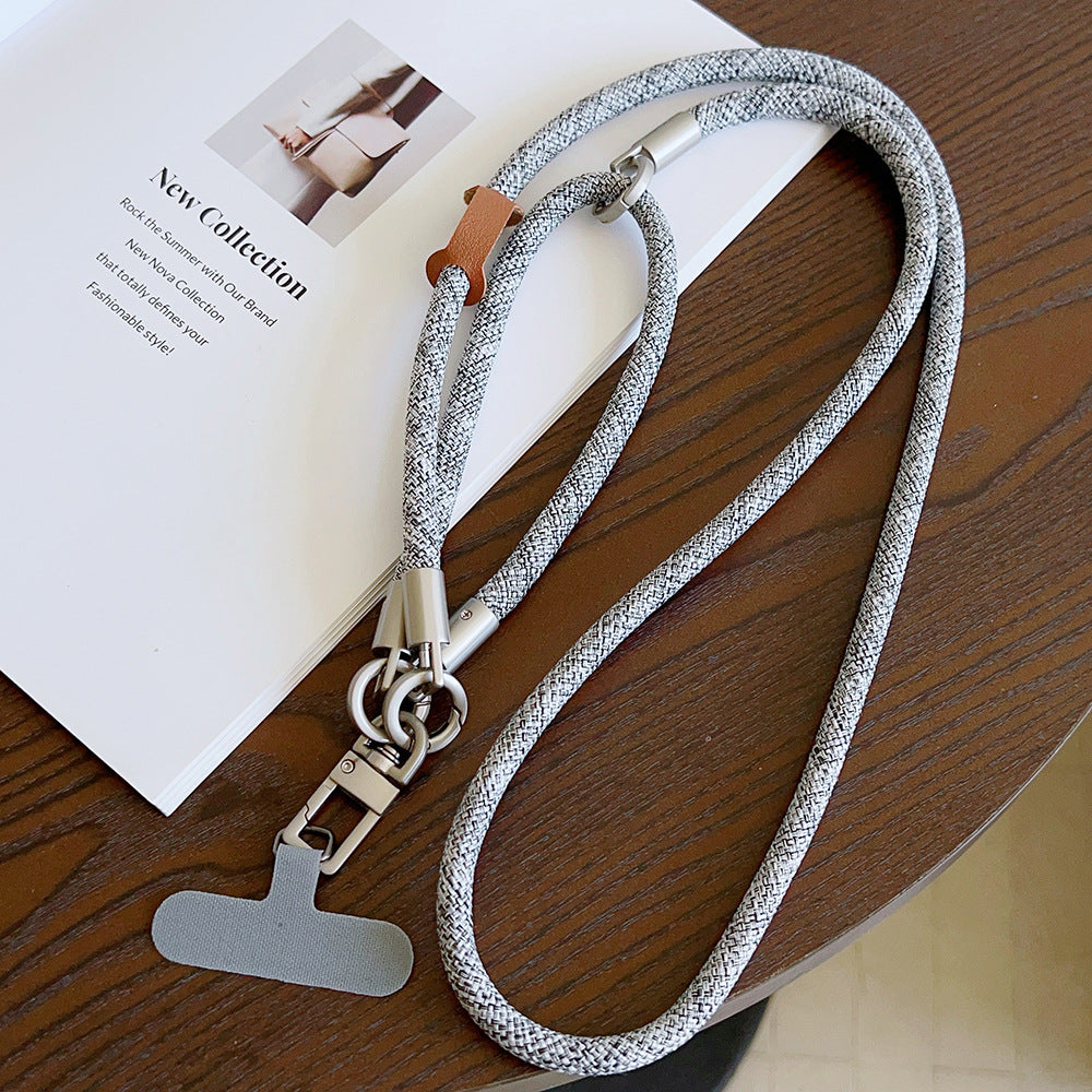 Multicolor Crossbody and Wrist Phone Strap with Tabs – Hand Woven 3-IN-1 Wristlet & Hand Lanyard